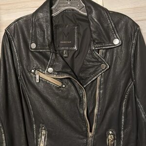 Black Leather Jacket for Women